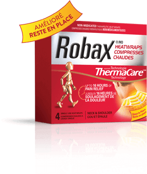 Compresses chaudes Robax(MD) Cou et épaule Compresses chaudes Robax(MD) Cou et épaule